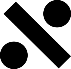 Division Mathematical Operator Sign Outline Icon Svg Set, Free Vectors File